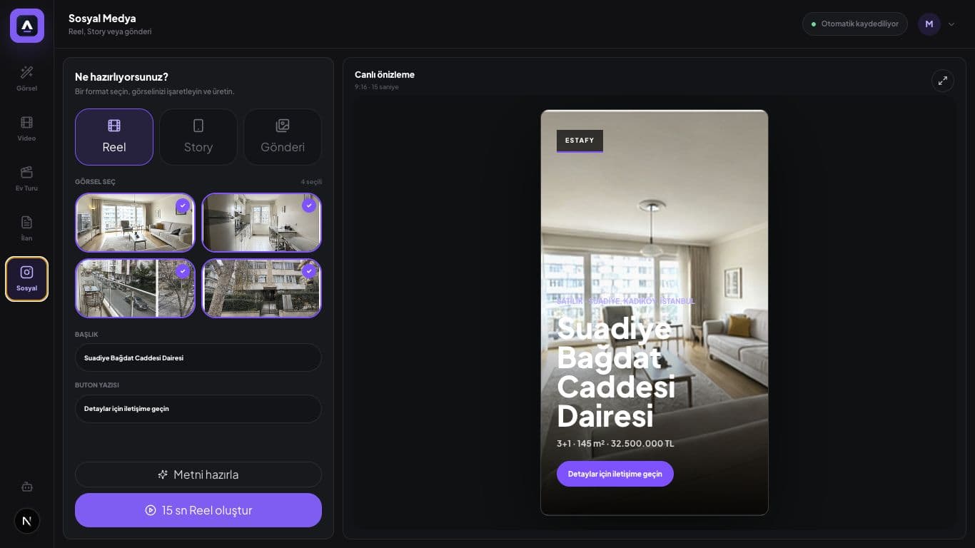 Creative Estafy gerçek ürün görseli